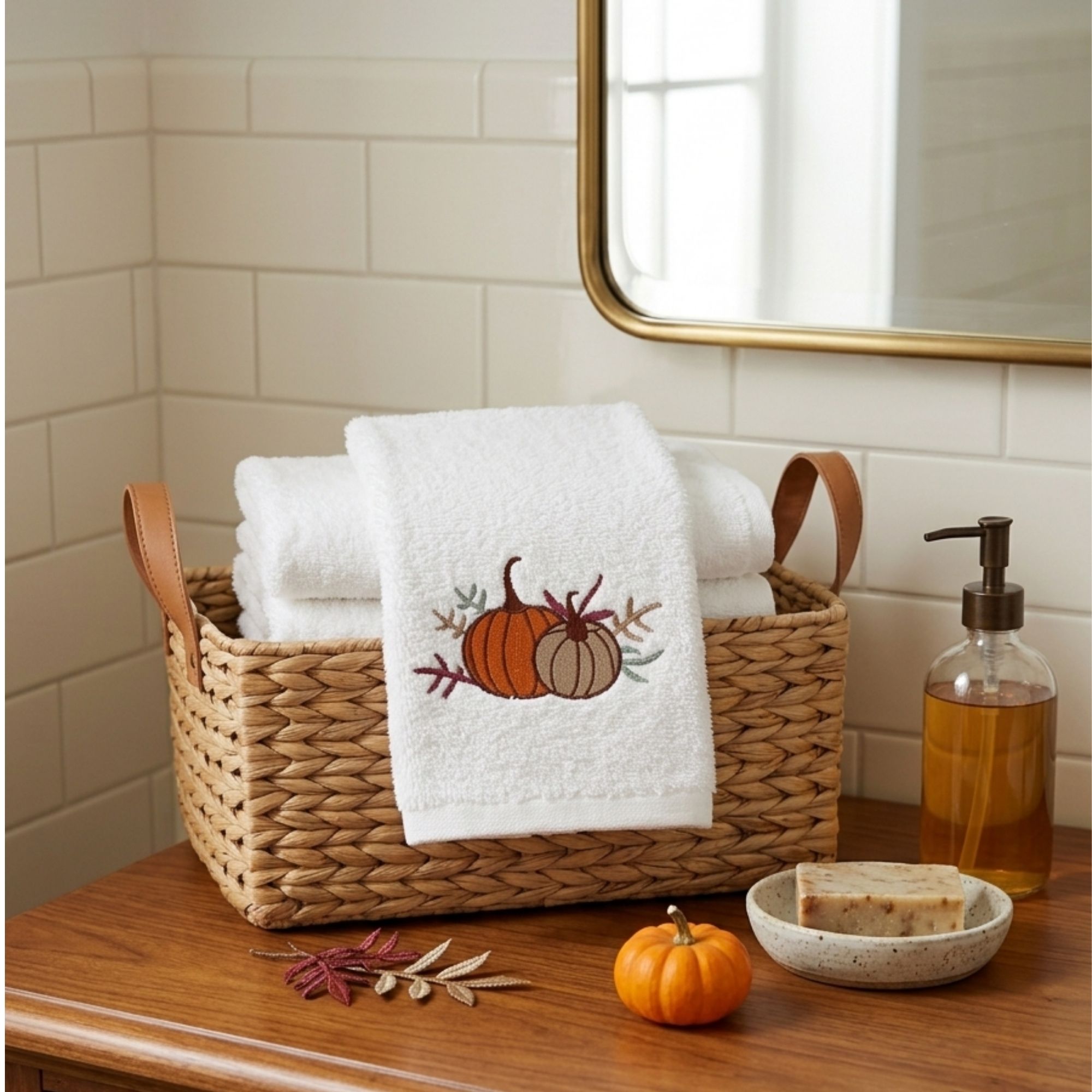 Heirloom Pumpkin Towel (2)